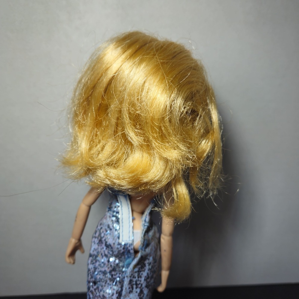 TLC Bratz The Movie 2007 Yasmin & Cloe Doll Rooted Lashes Gold Blue Articulated - Picture 14 of 16